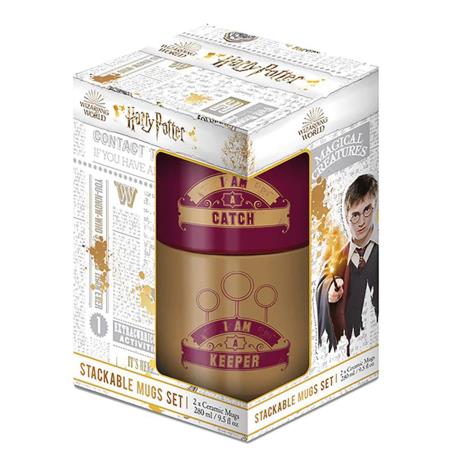 Harry Potter Catch & Keeper Stackable Mugs Set Extra Image 1